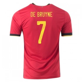 België Kevin De Bruyne 7 Thuis Shirt EK voetbal 2020